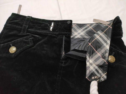BURBERRY BURBERRY BLUE LABEL Velour Skirt Skirt