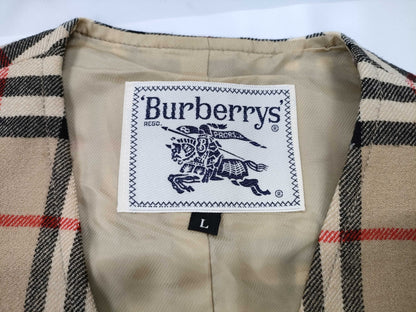 Burberrys Vest Size L C-TK83 Vest