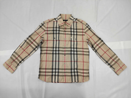 BURBERRY long sleeve shirt size 38 shirt