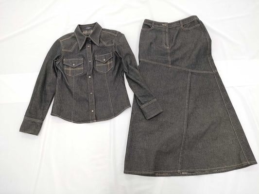 BURBERRY BURBERRY LONDON denim set, size 40, other apparel