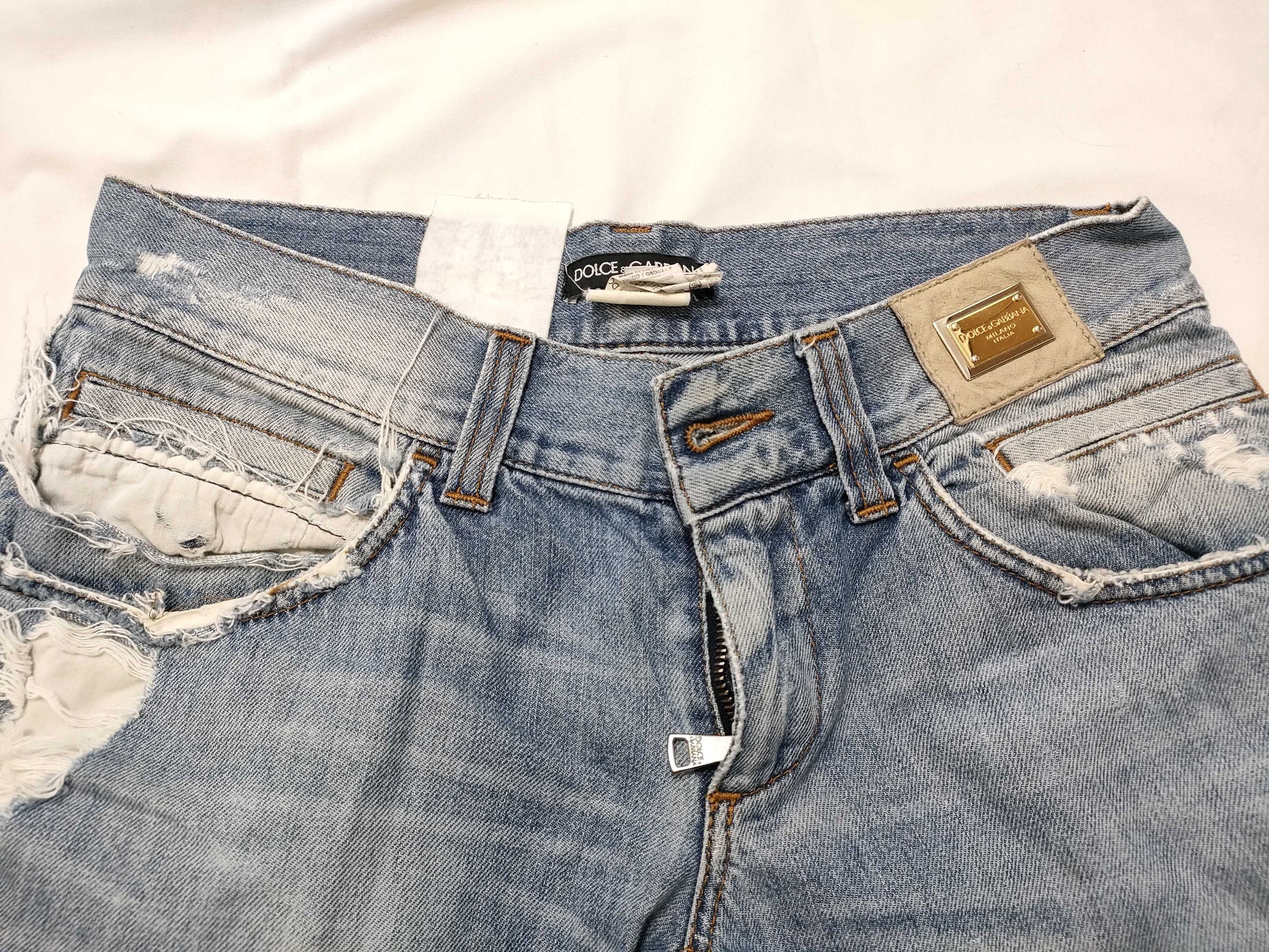 DOLCE&GABBANA D&G denim pants