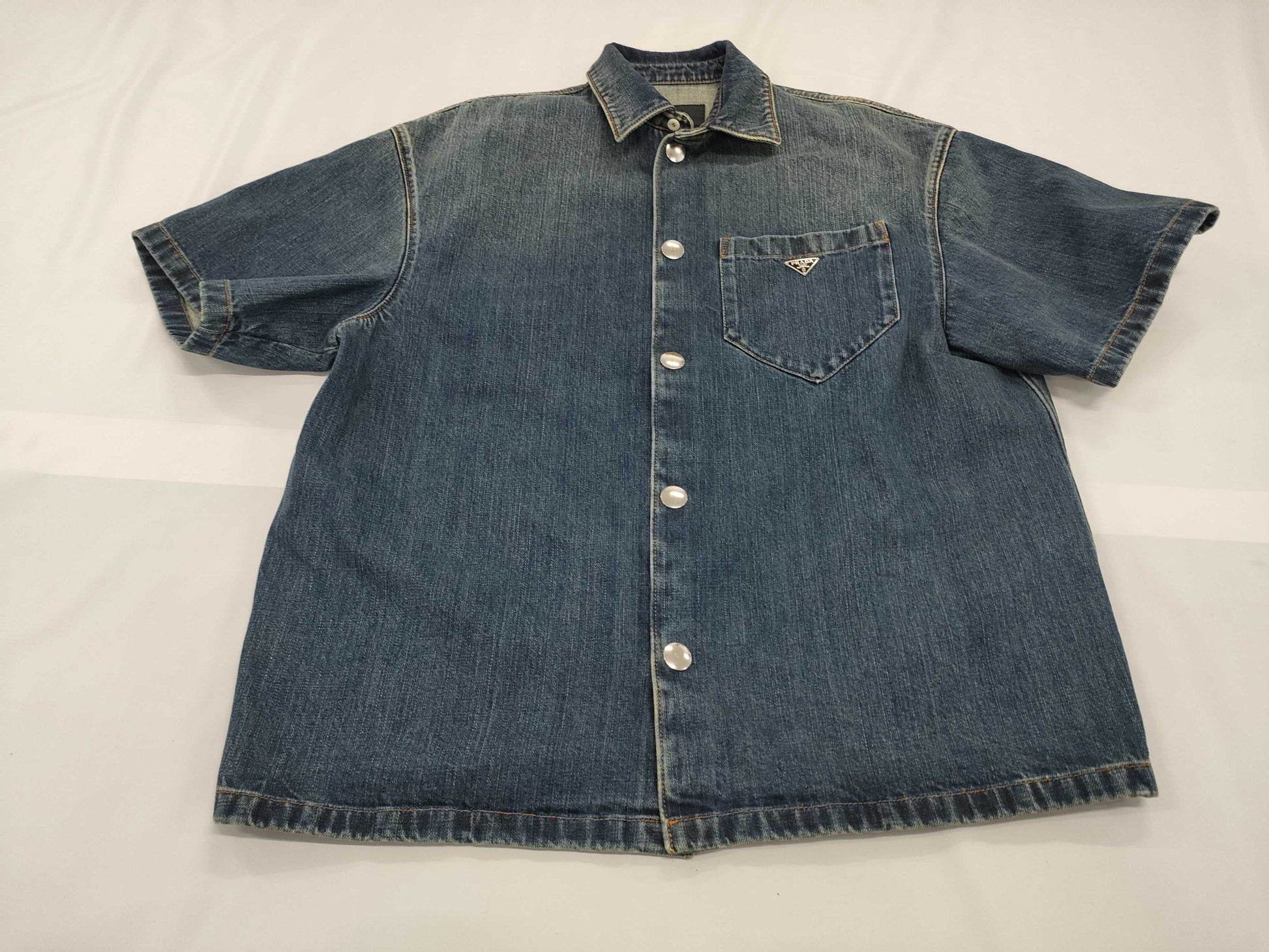 PRADA denim shirt size M shirt