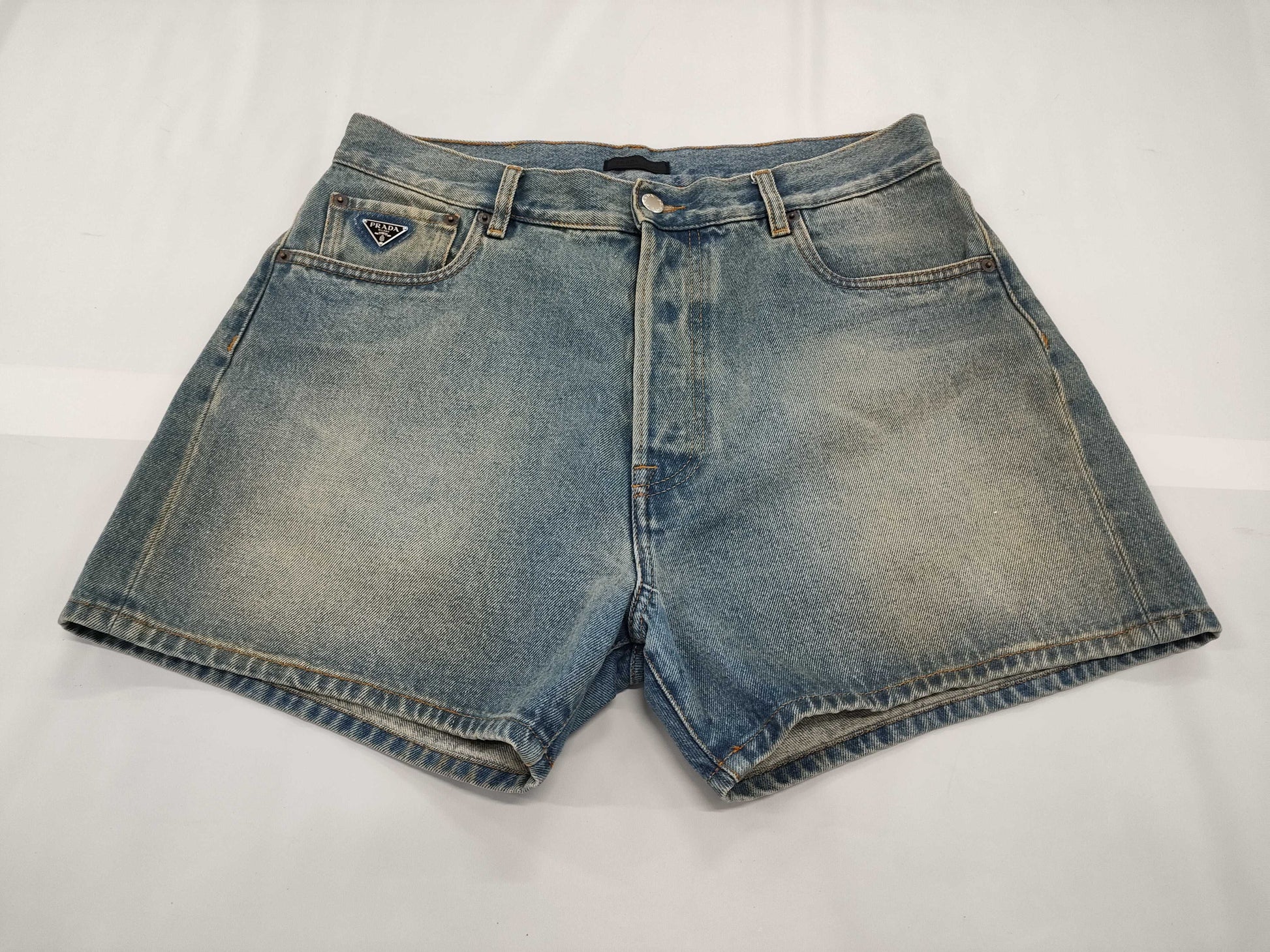 PRADA denim shorts size 32 pants