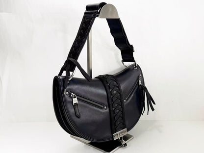 Dior Black Admit It Galliano Shoulder Bag, 06-MA-0092, W30cm , Excellent Condition, AB