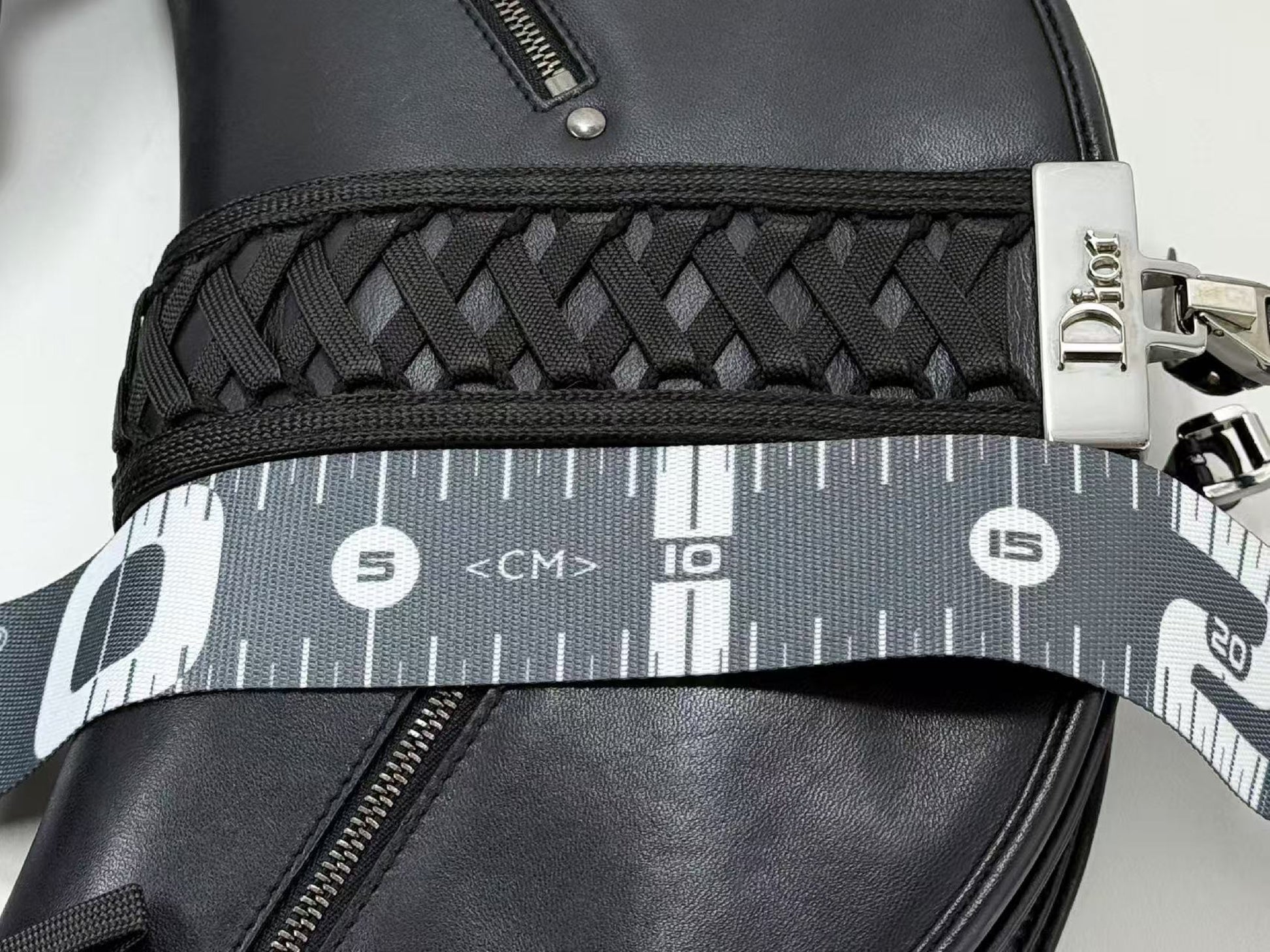 Dior Black Admit It Galliano Shoulder Bag, 06-MA-0092, W30cm , Excellent Condition, AB