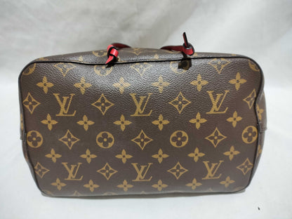 LOUIS VUITTON Monogram NeoNoe Red Shoulder Bag with Strap and G Hardware SP0118 Shoulder Bag