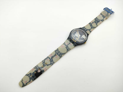Swatch GN150 Black Sheep S521 5824 Quartz Boys' Watch