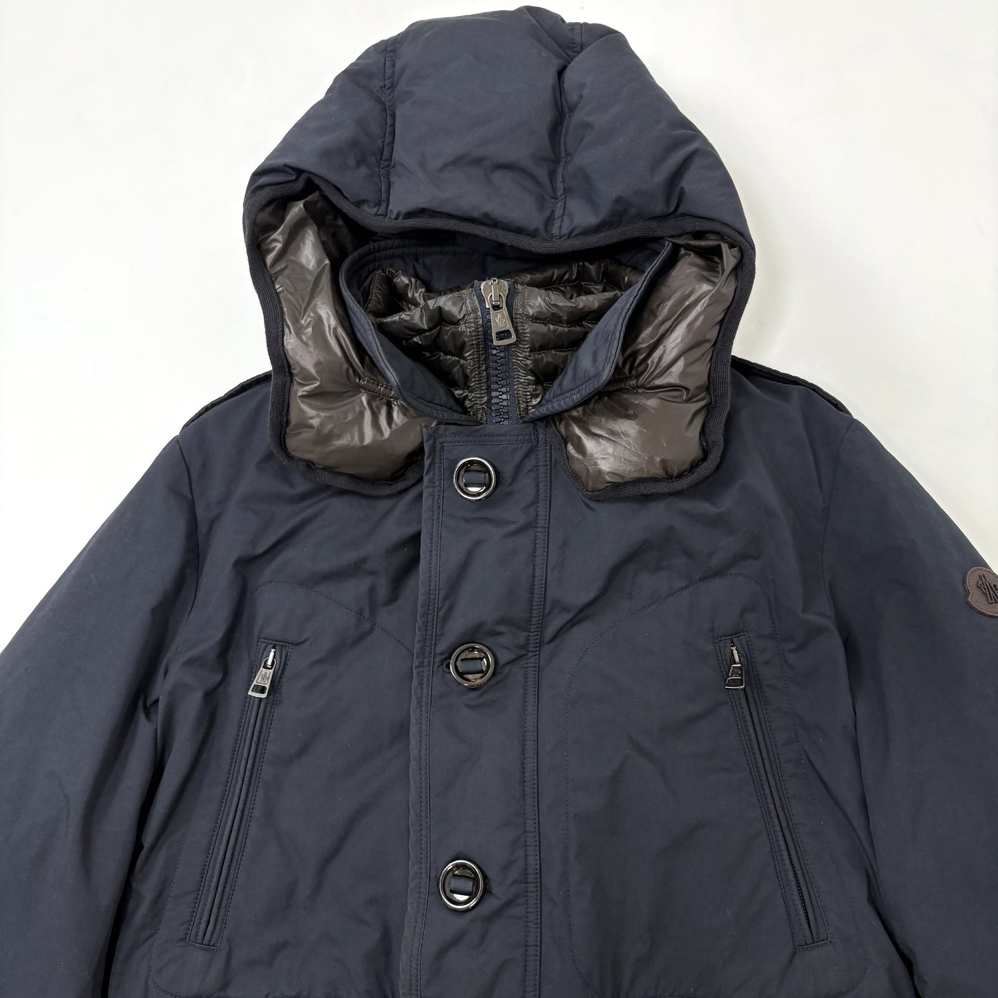 MONCLER MORMANT Down Jacket, Size 3, with Patch