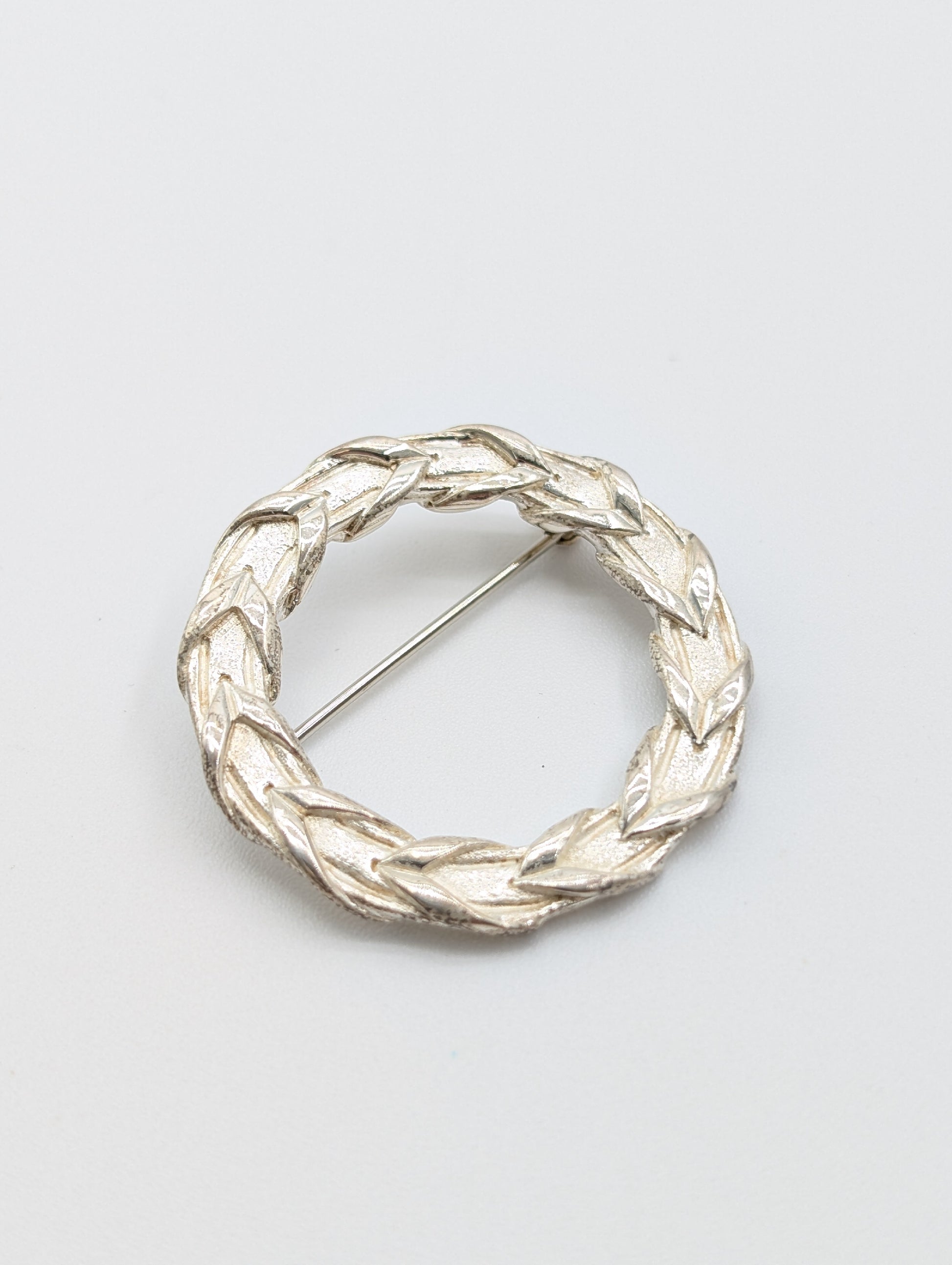 Tiffany & Co. Tiffany Brooch Laurel Wreath 925 7.4g Brooch