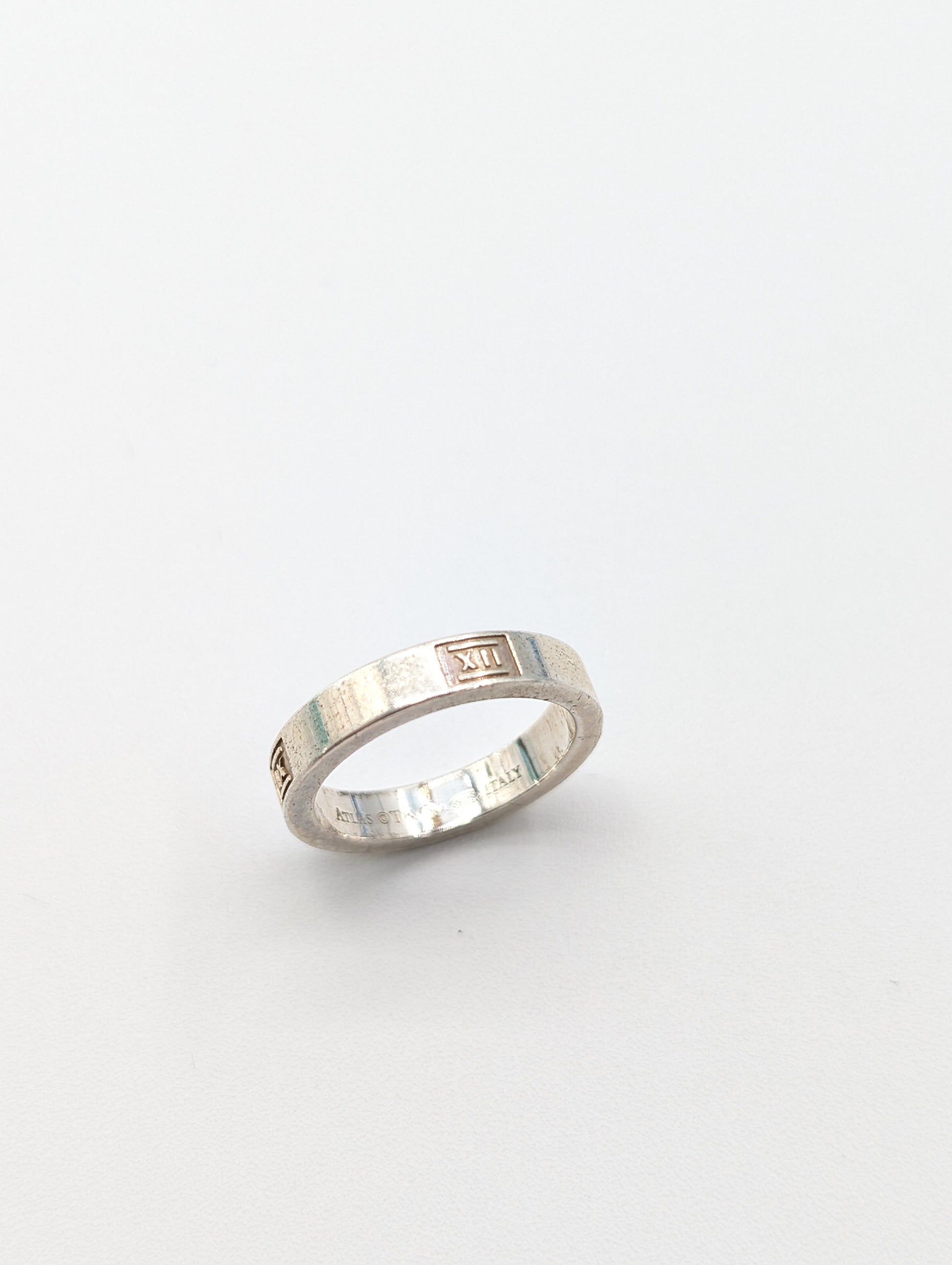 Tiffany & Co. Atlas Tiffany Ring, 925, 3.2g