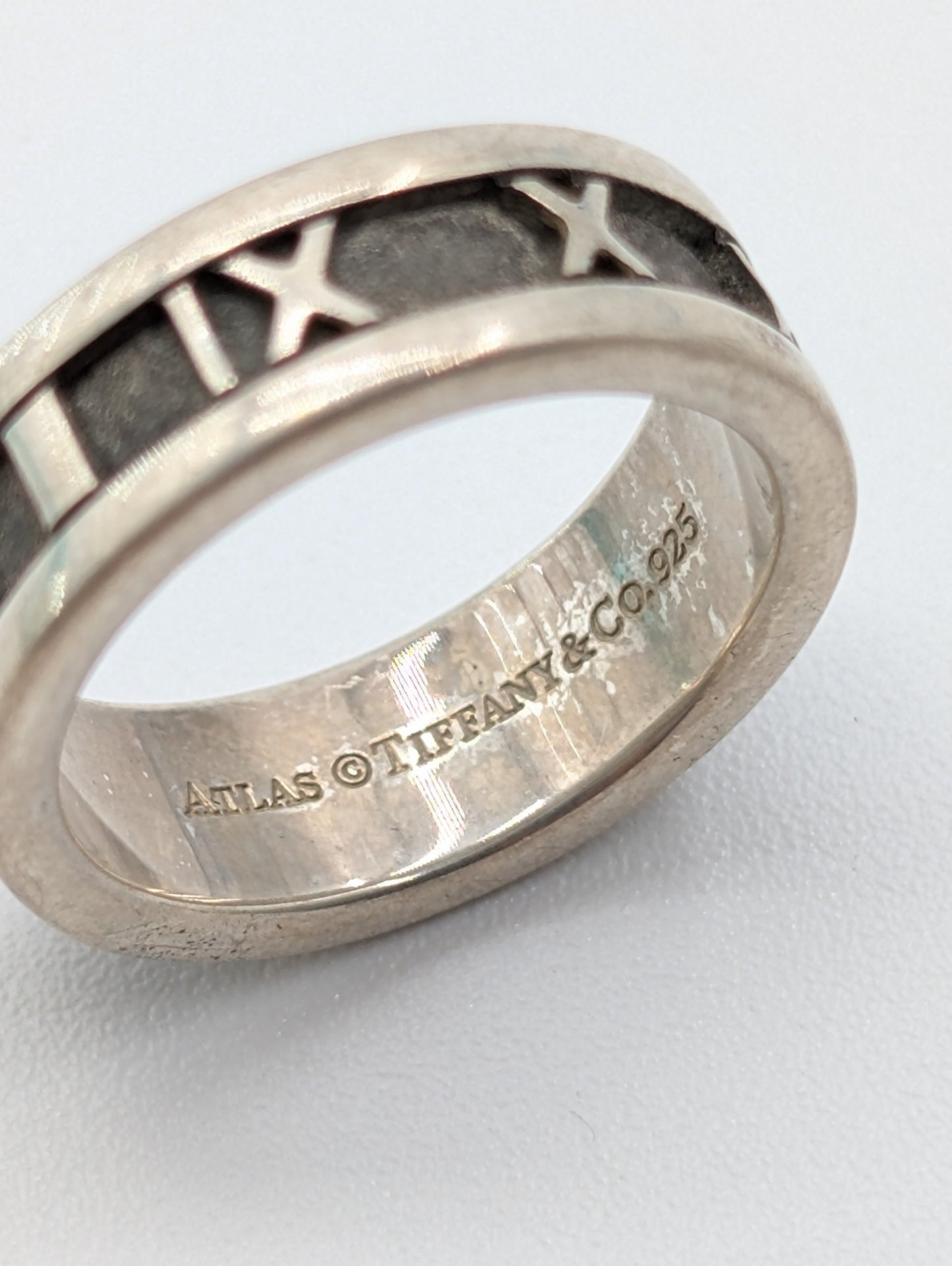 Tiffany & Co. Atlas Tiffany Ring, 925, 5.6g