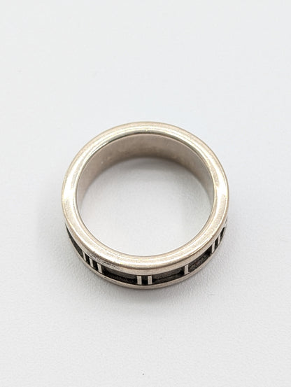 Tiffany & Co. Atlas Tiffany Ring, 925, 5.6g
