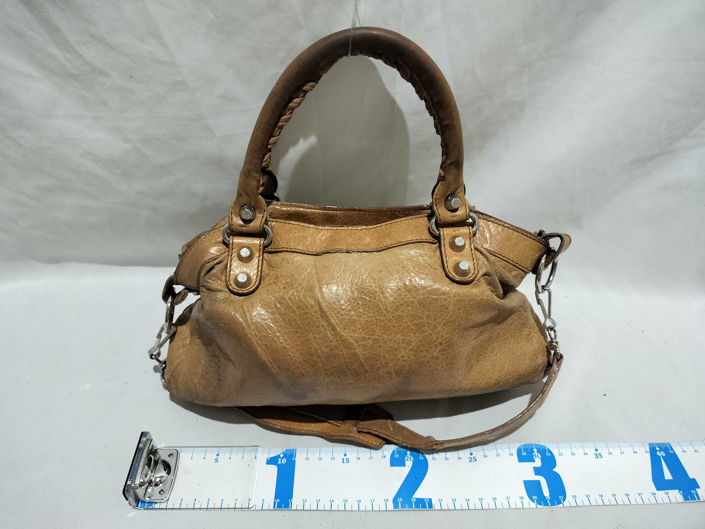 BALENCIAGA Giant Shoulder Bag with Mirror and Strap