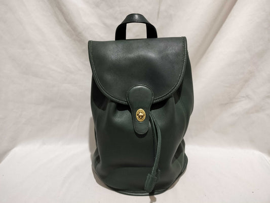 COACH Old Coach Backpack Green Backpack