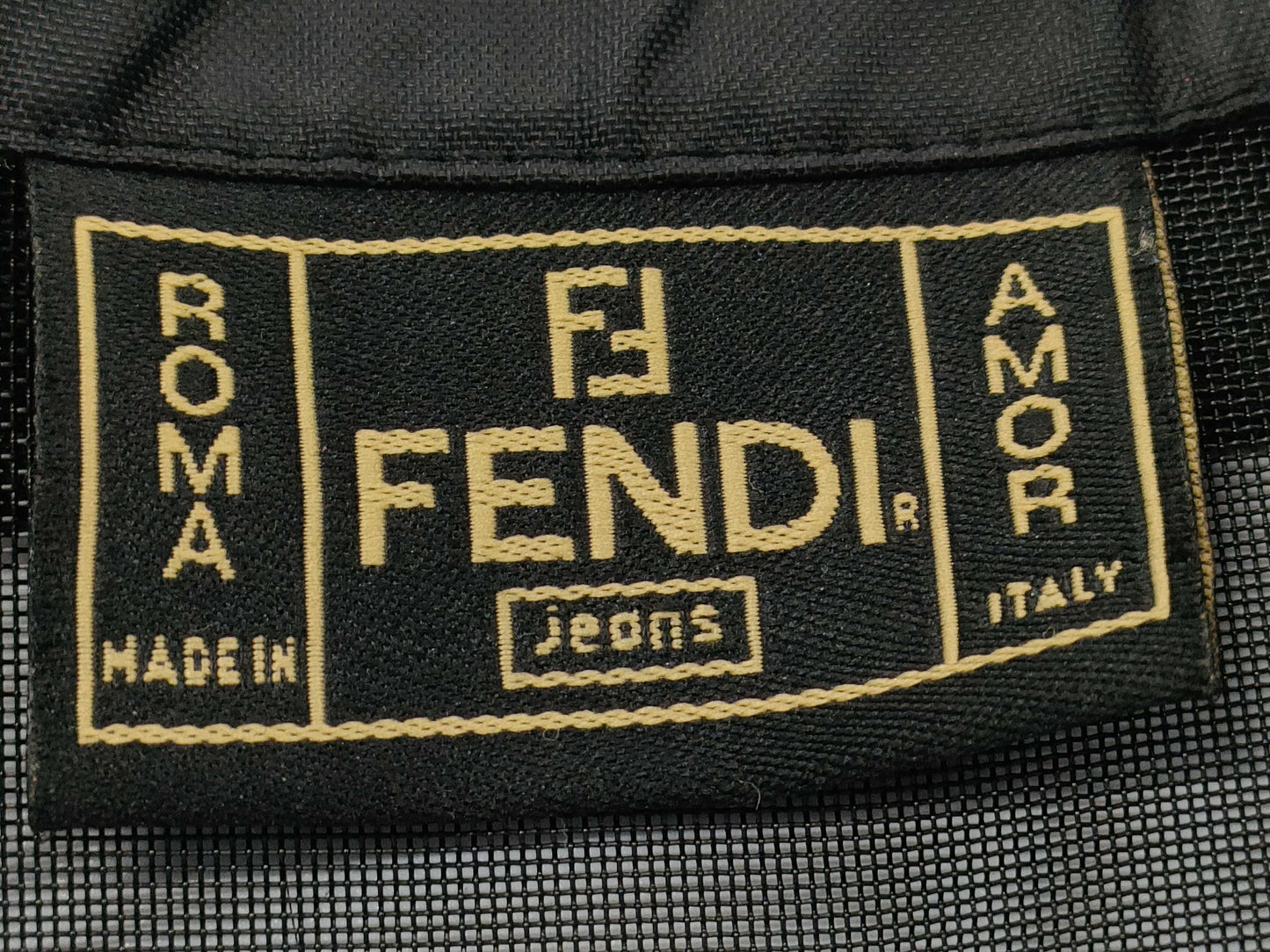 FENDI FENDI Mesh Vest Top Size 40 Vest