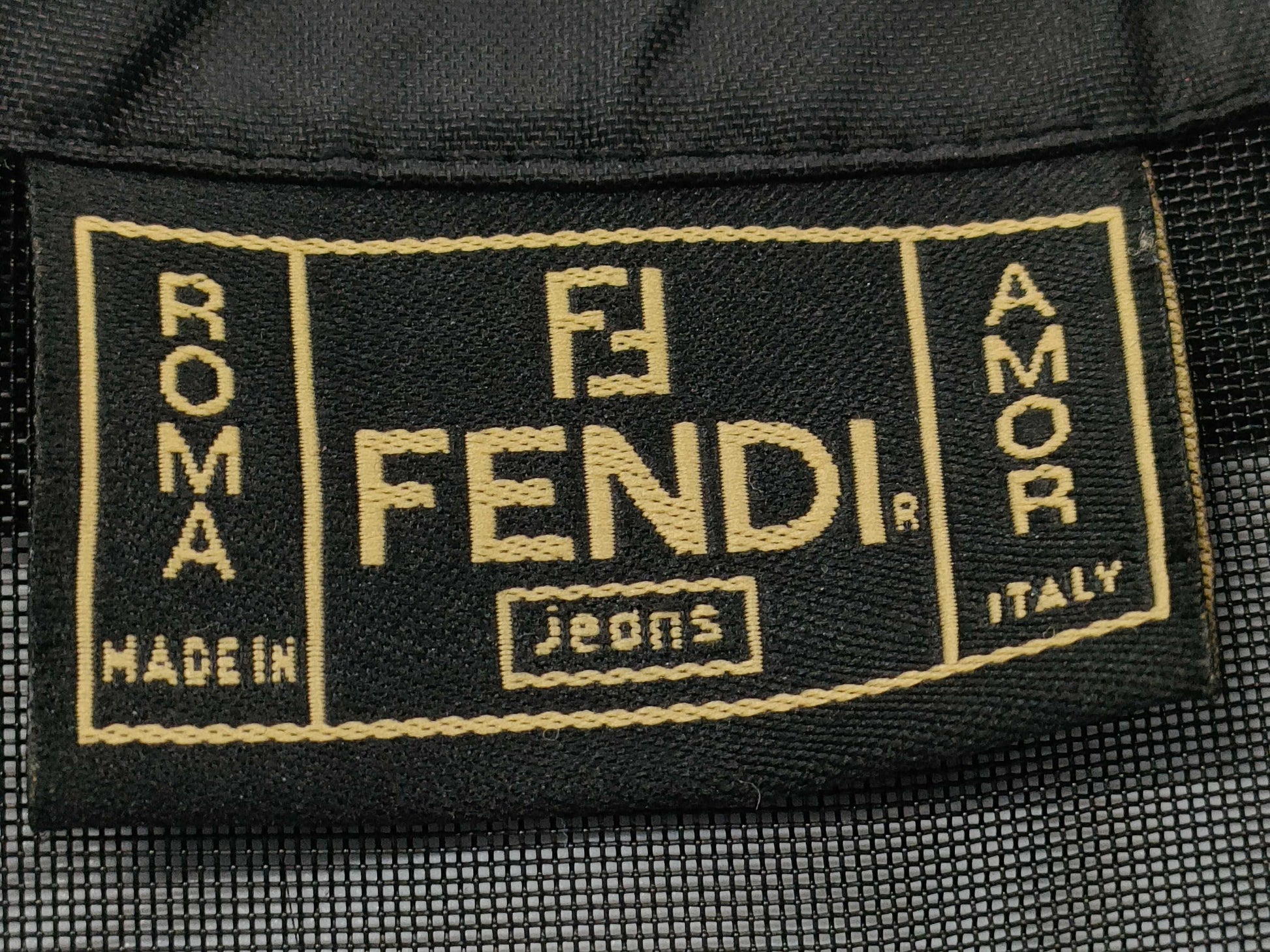 FENDI FENDI Mesh Vest Top Size 40 Vest