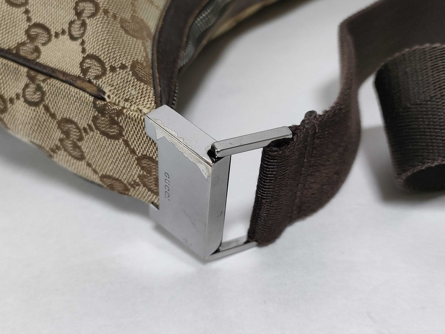 GUCCI GG Canvas Shoulder Bag 122790