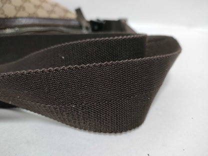 GUCCI GG Canvas Shoulder Bag 122790