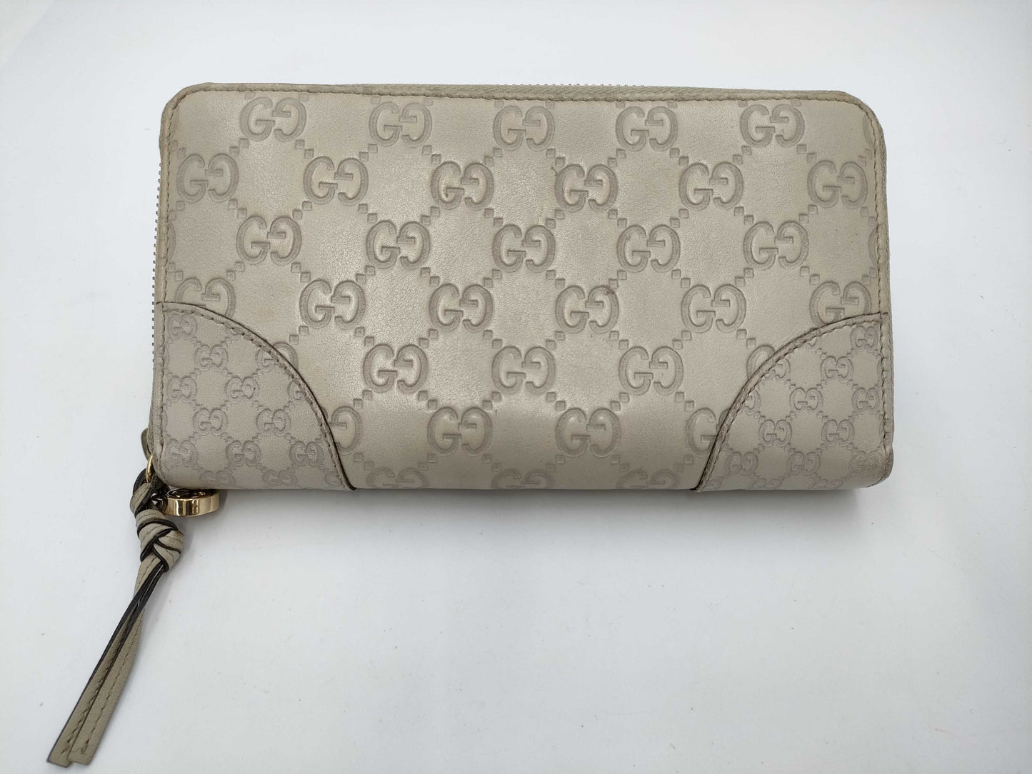 GUCCI Guccissima 323397 Round Long Wallet