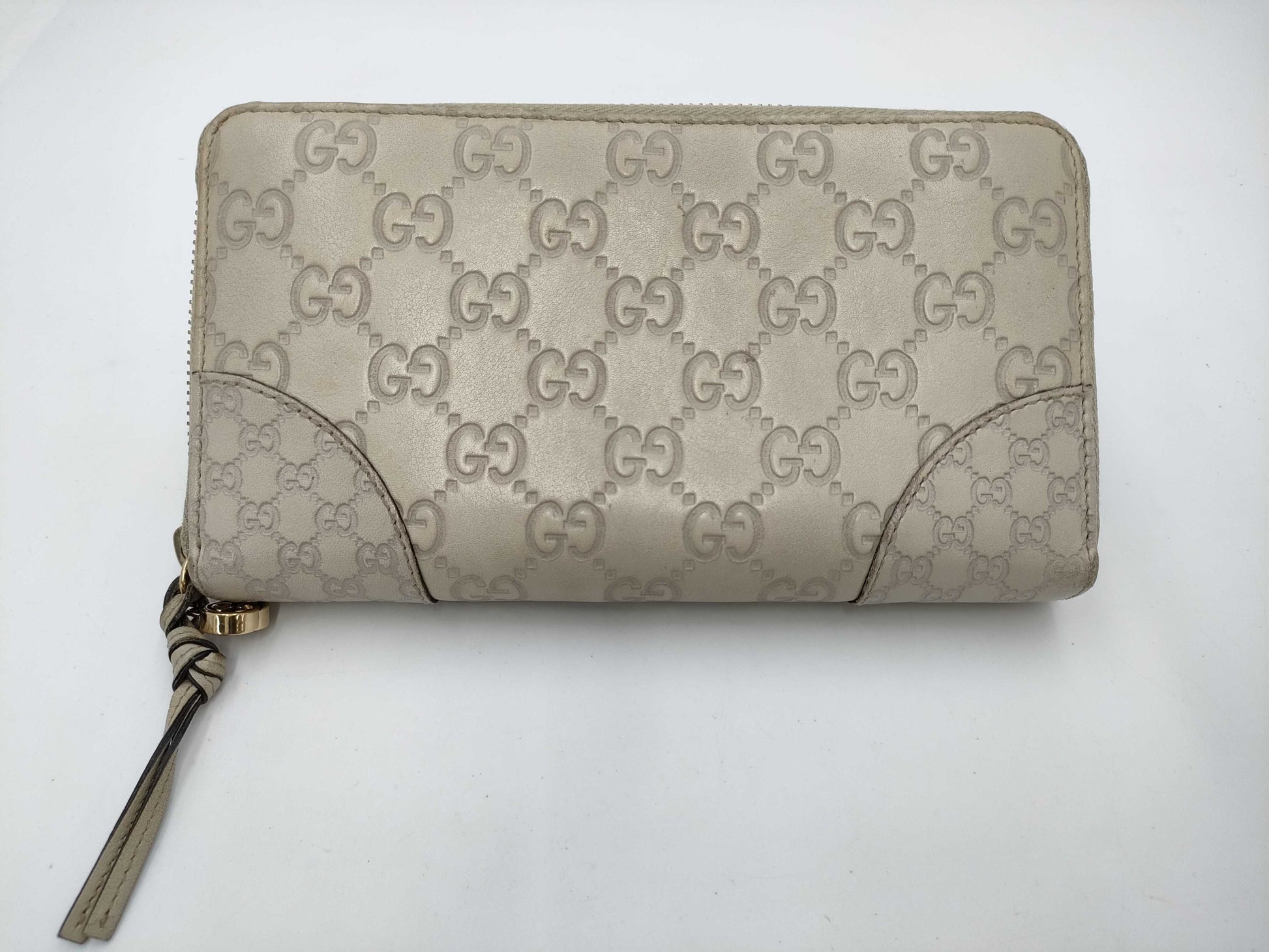 GUCCI Guccissima 323397 Round Long Wallet