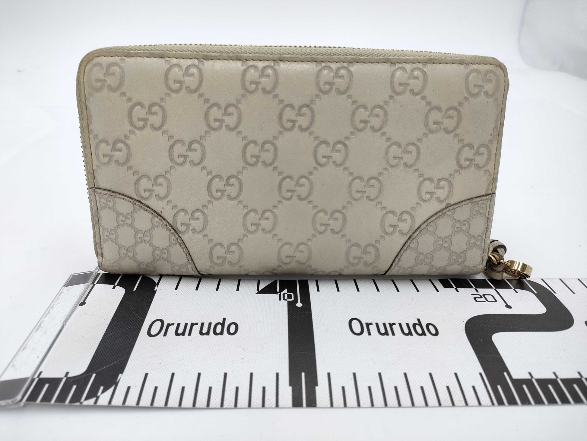 GUCCI Guccissima 323397 Round Long Wallet