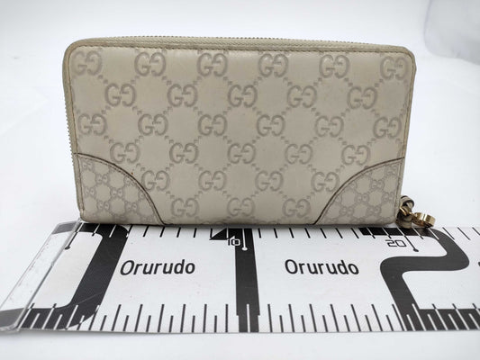 GUCCI Guccissima 323397 Round Long Wallet