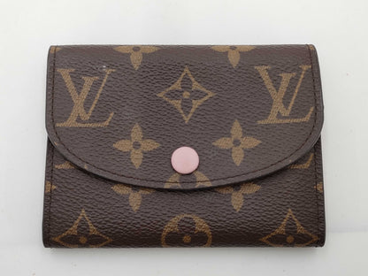 LOUIS VUITTON Louis Vuitton Wallet Porte Monnaie Rosalie