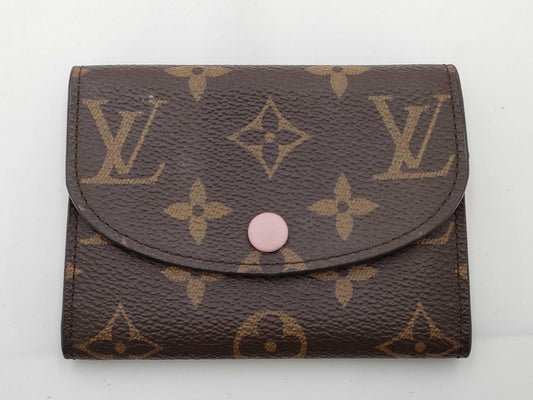 LOUIS VUITTON Louis Vuitton Wallet Porte Monnaie Rosalie