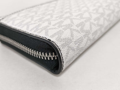 Michael Kors MK Signature Round Long Wallet