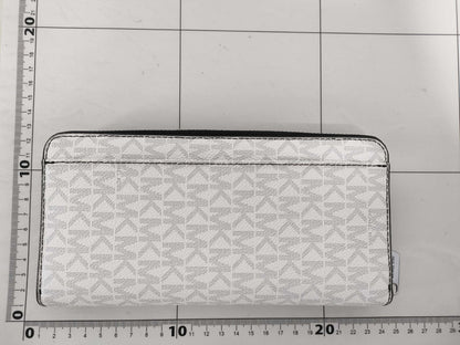 Michael Kors MK Signature Round Long Wallet