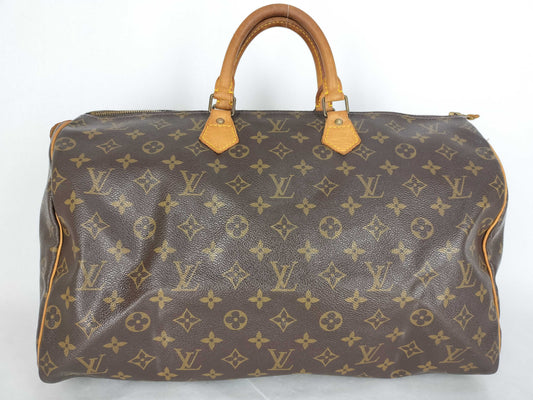 LOUIS VUITTON Monogram Louis Vuitton Monogram M41522 Speedy 40 Handbag