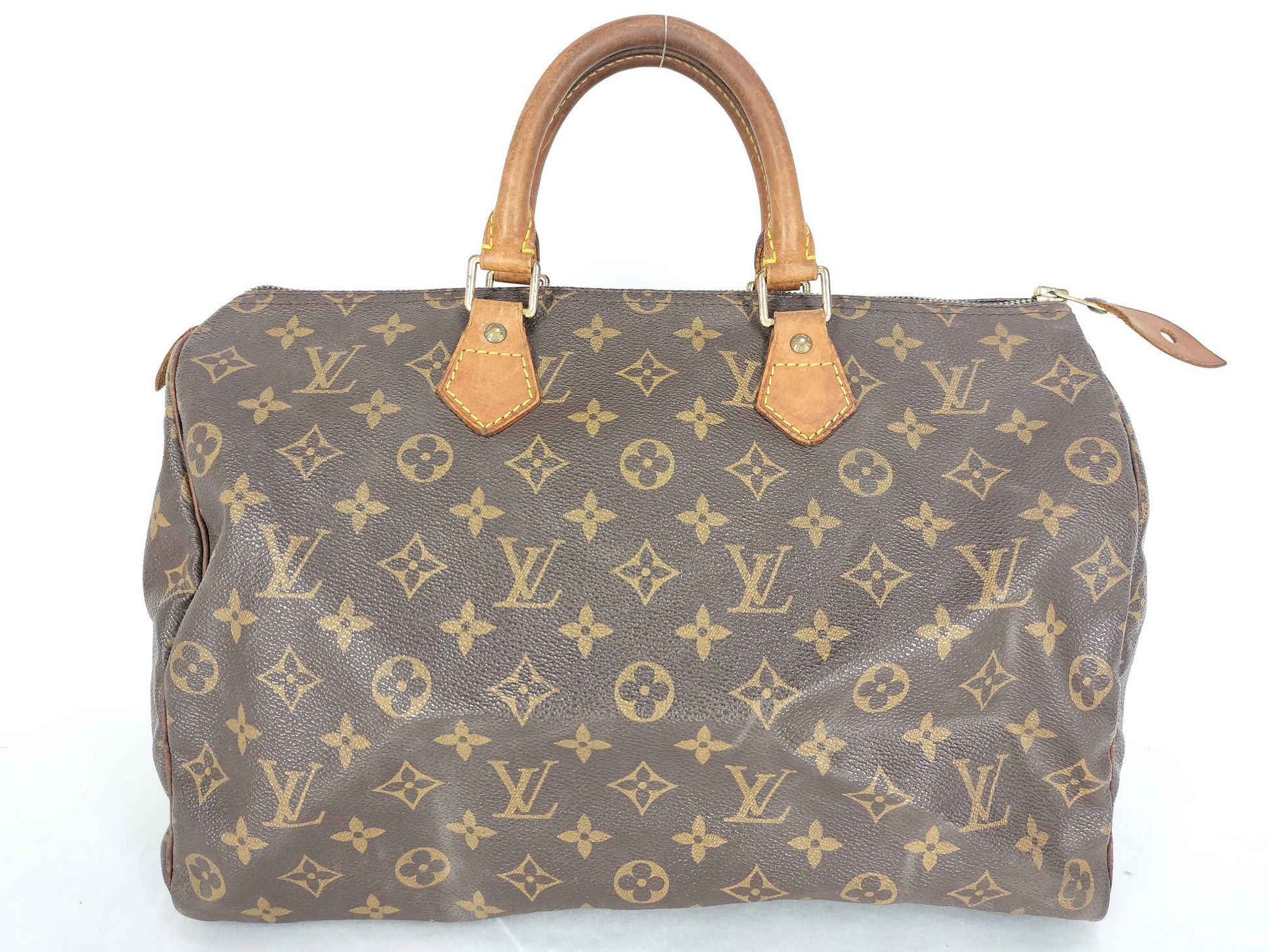 LOUIS VUITTON Monogram Louis Vuitton Monogram M41107 Speedy 35 Handbag