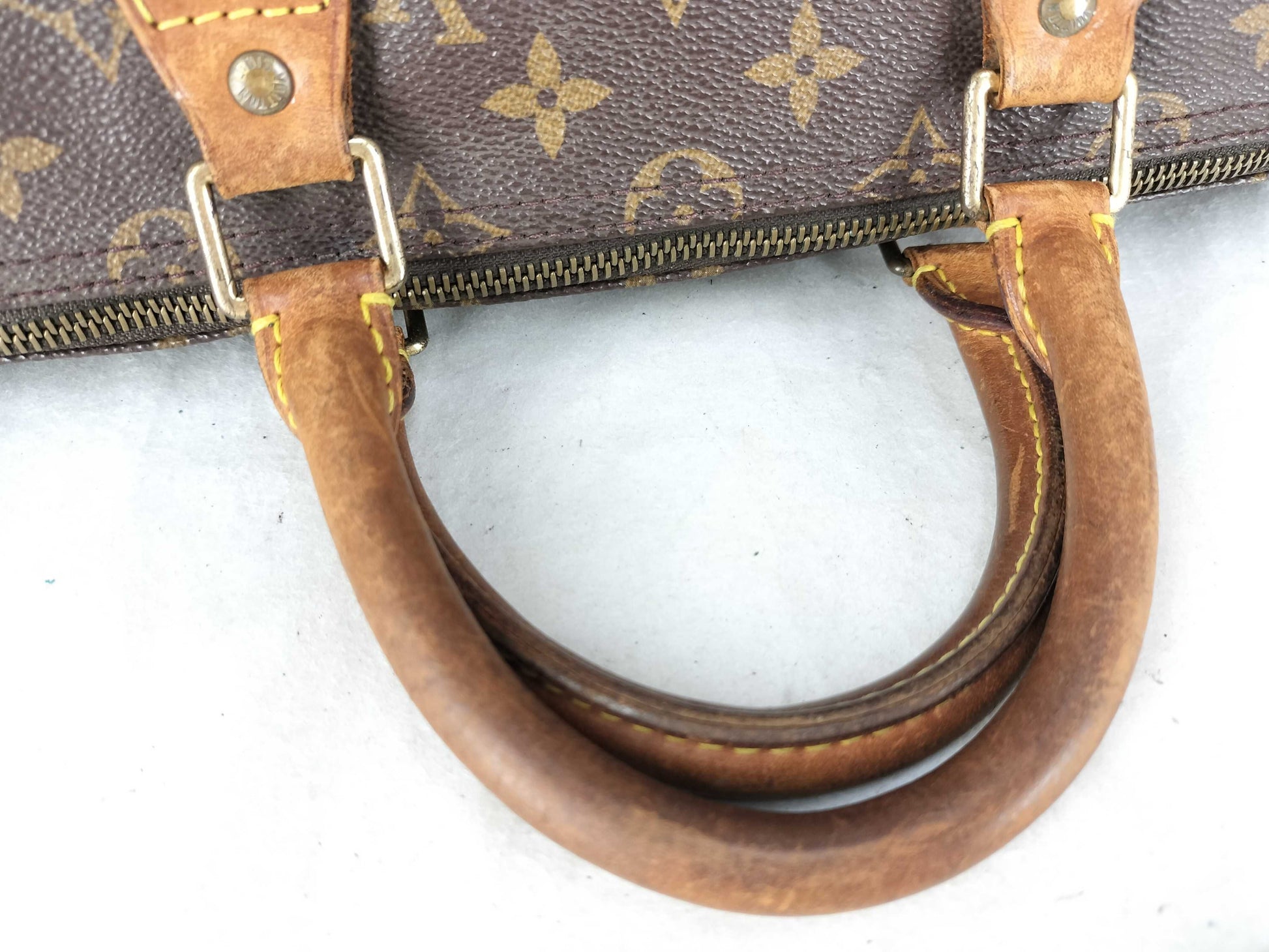 LOUIS VUITTON Monogram Louis Vuitton Monogram M41107 Speedy 35 Handbag