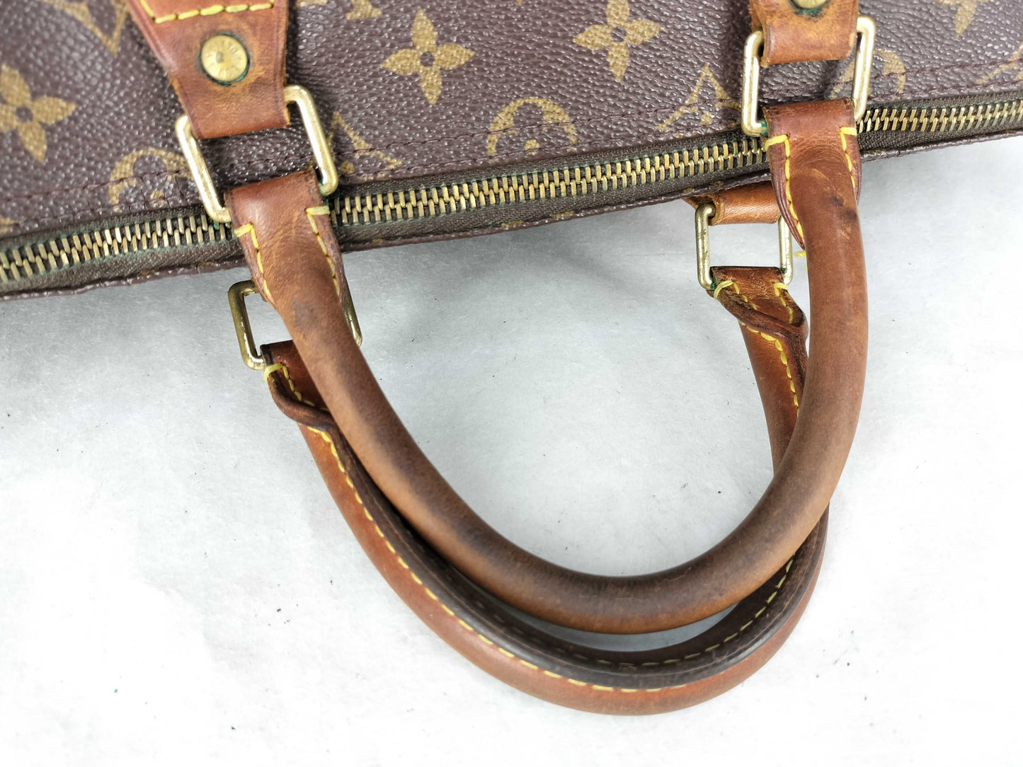 LOUIS VUITTON Monogram Louis Vuitton Monogram M41107 Speedy 35 Handbag