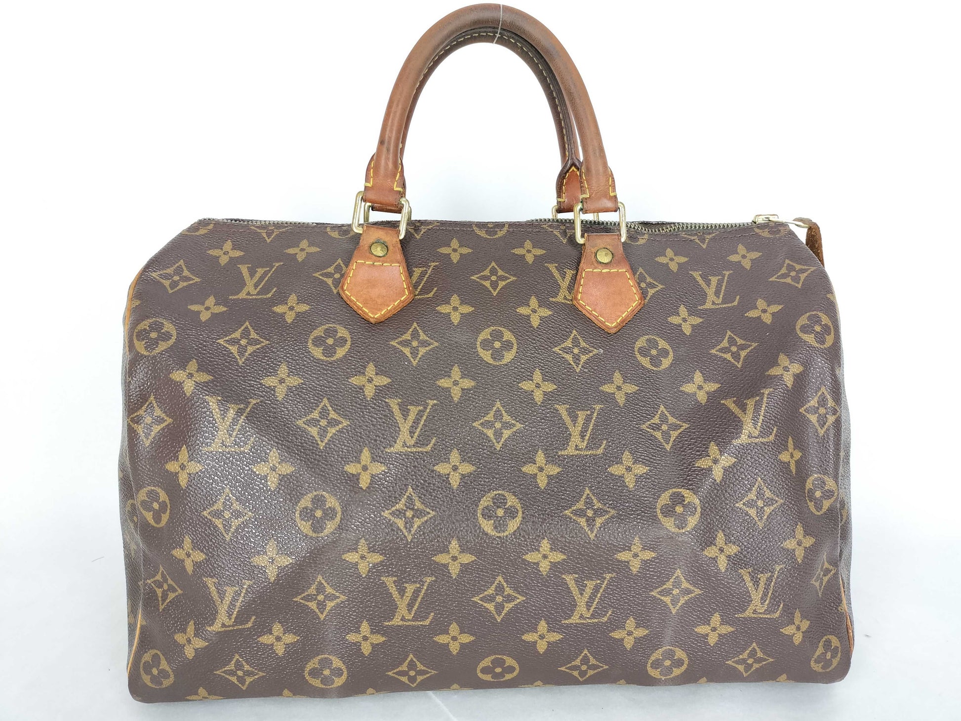 LOUIS VUITTON Monogram Louis Vuitton Monogram M41107 Speedy 35 Handbag