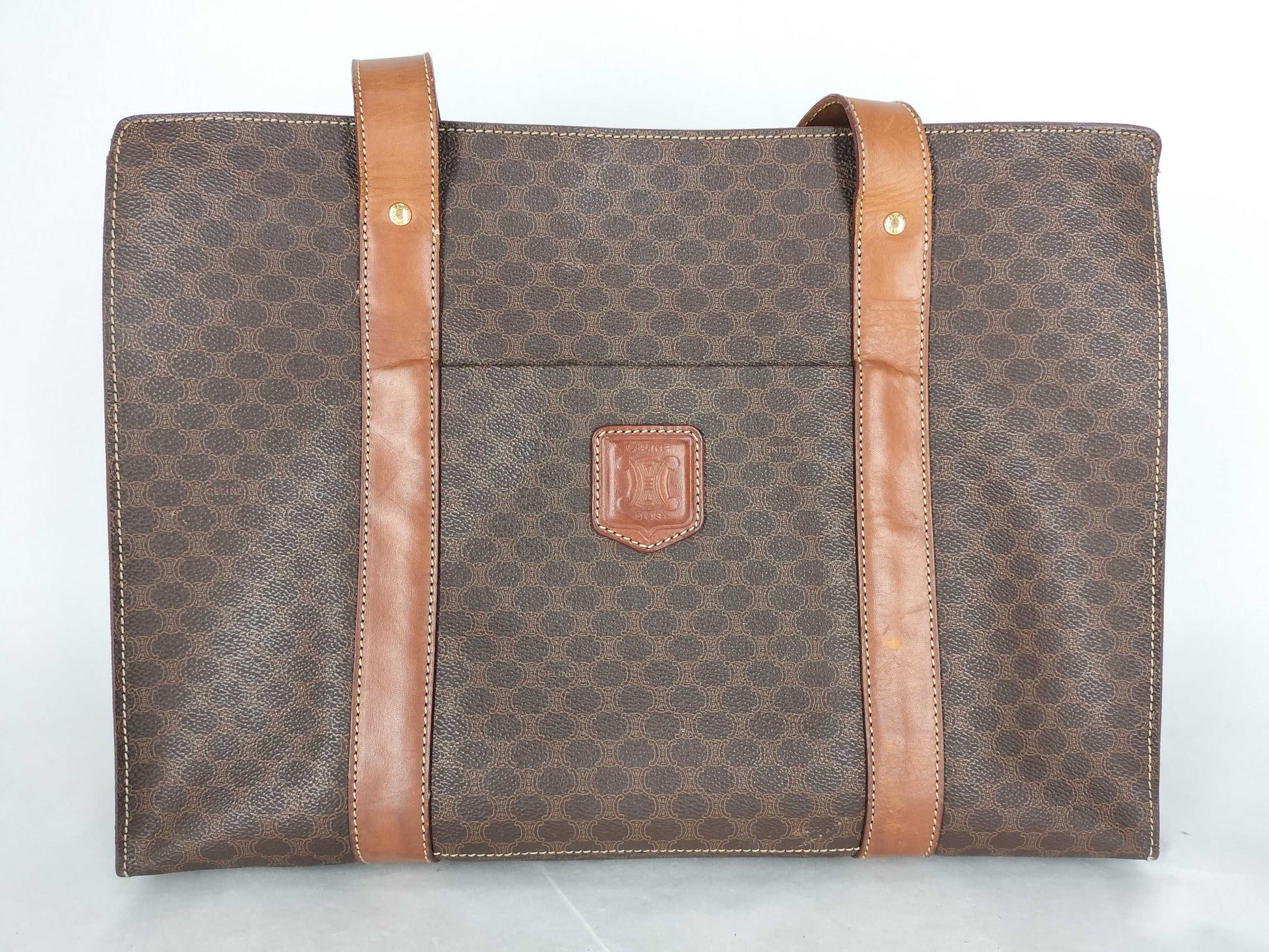 CELINE Macadam Tote Bag