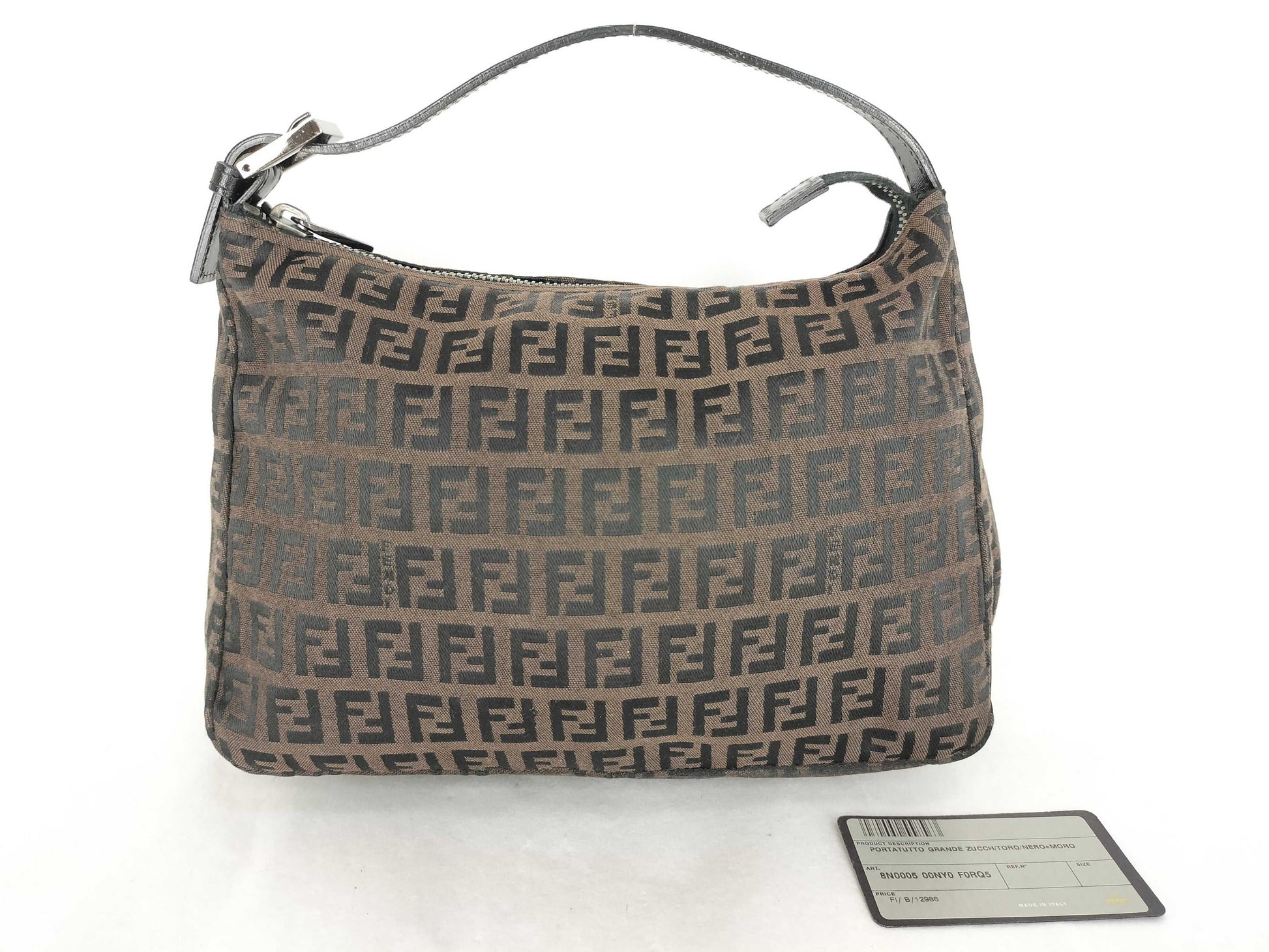 FENDI Zucca pattern Fendi Zucchino accessory pouch