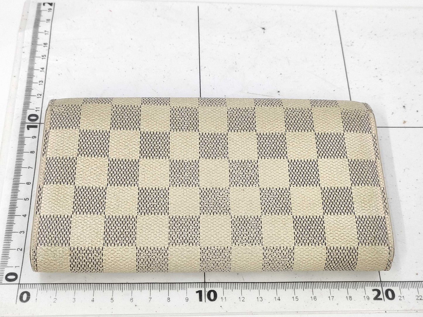 LOUIS VUITTON Damier Azur Wallet