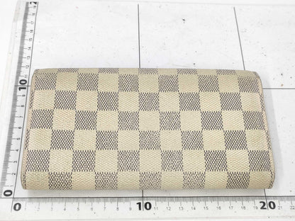 LOUIS VUITTON Damier Azur Wallet