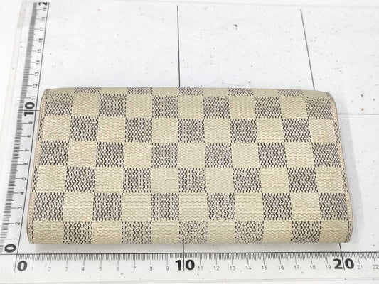 LOUIS VUITTON Damier Azur Wallet