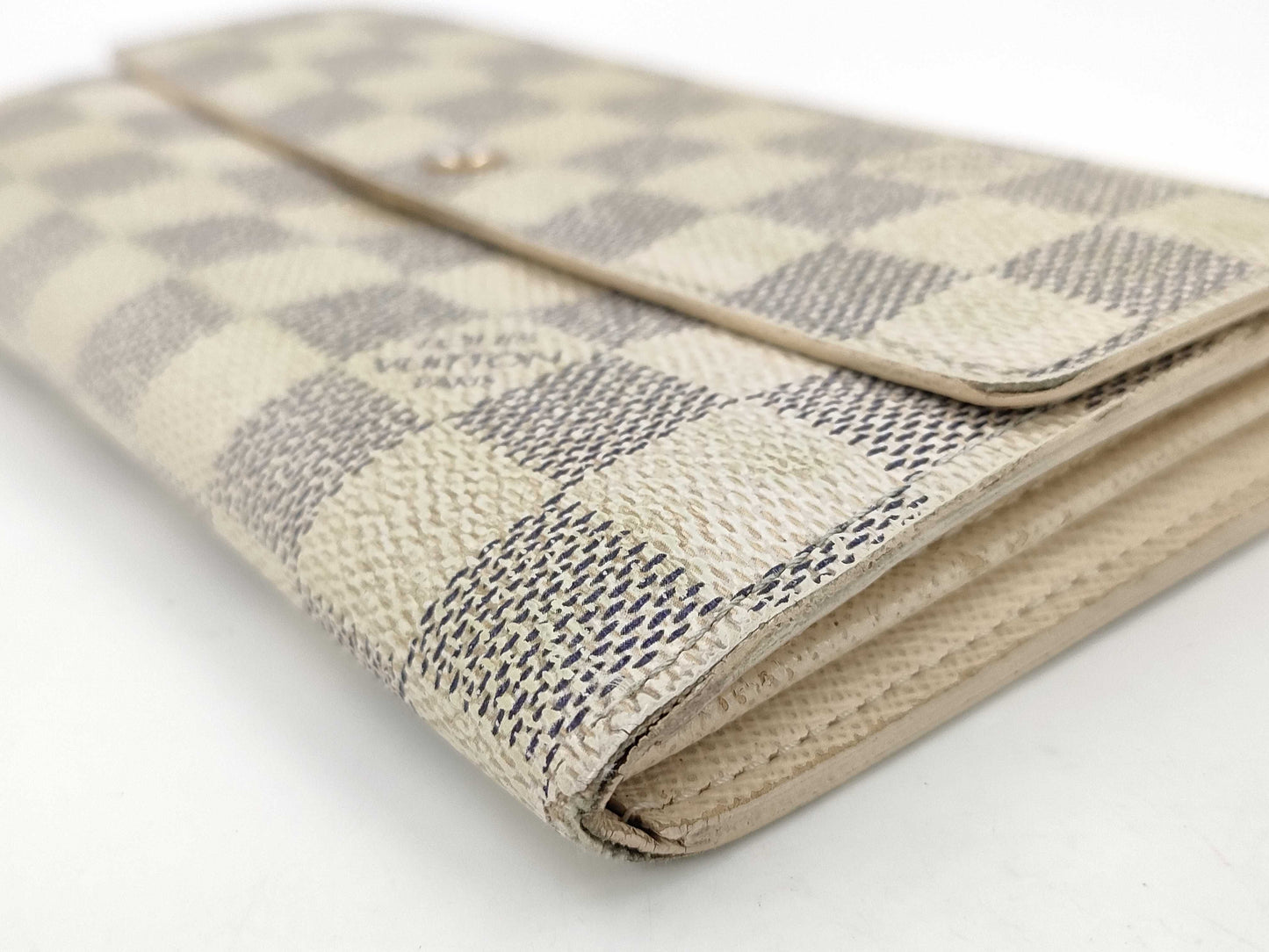 LOUIS VUITTON Damier Azur Wallet