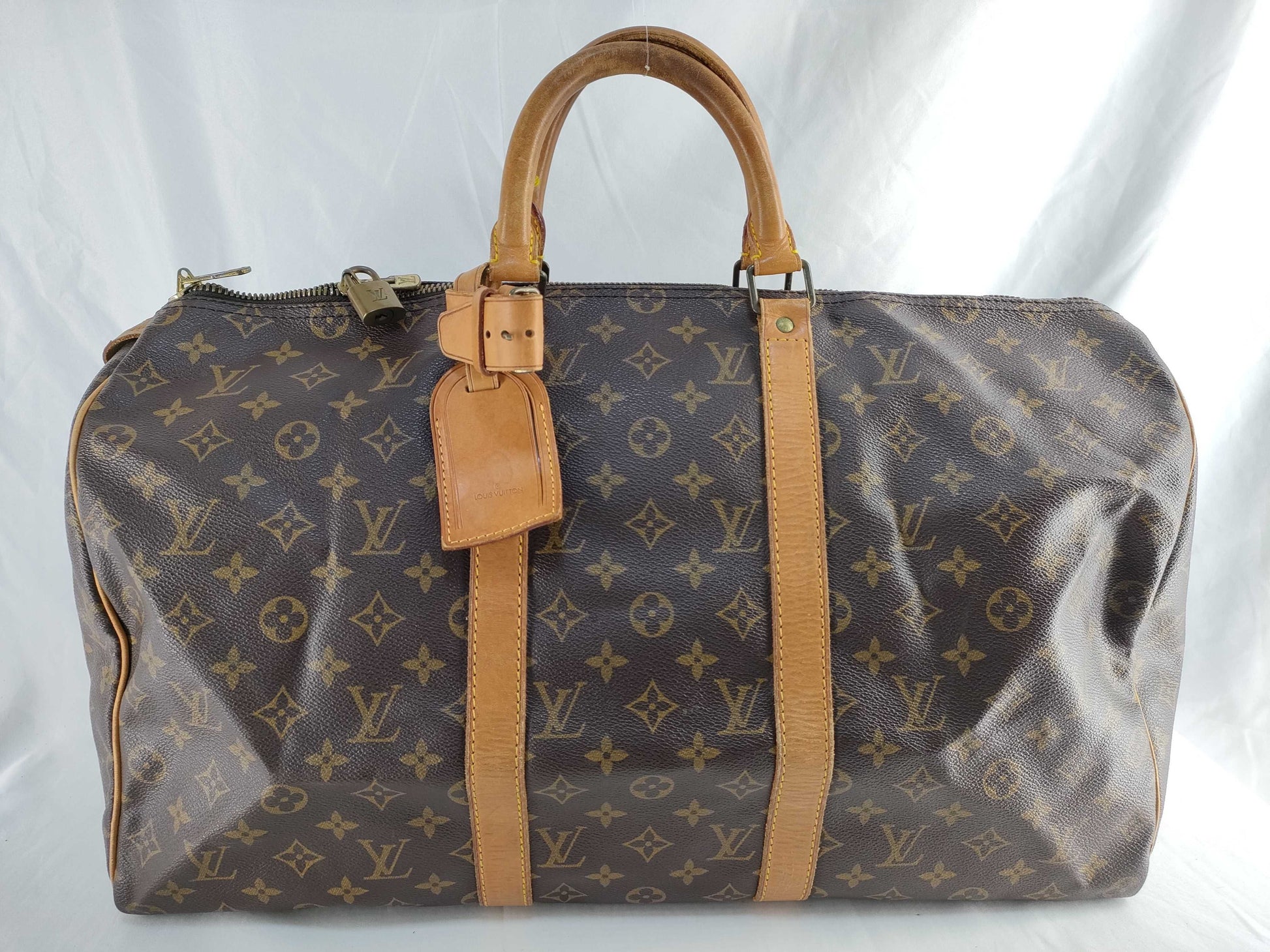 LOUIS VUITTON Monogram Brand Bag Boston Bag Louis Vuitton Boston Bag