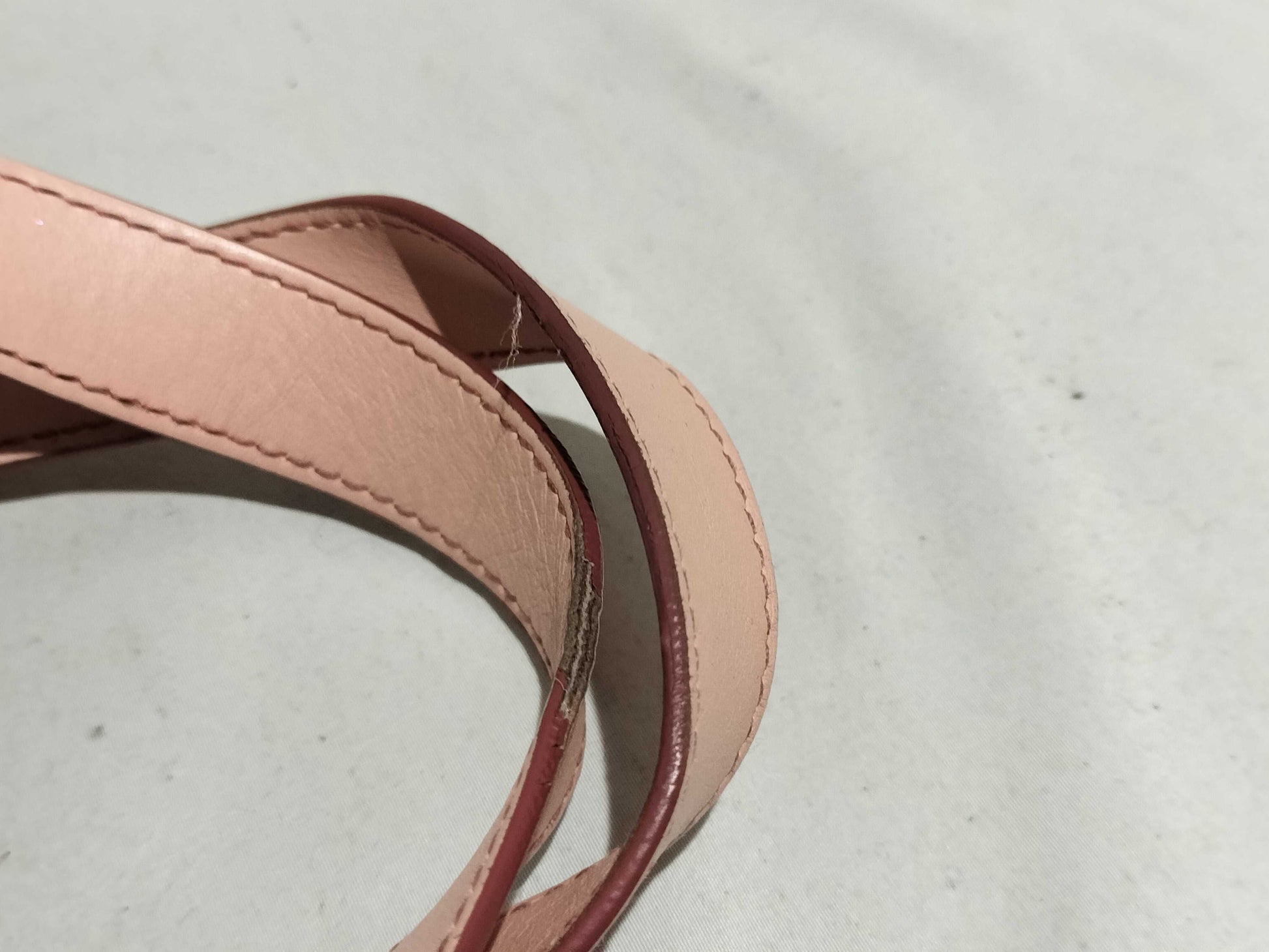 BURBERRY TB Monogram 2-way Shoulder Bag Tote Studs Brown Pink Shoulder Bag