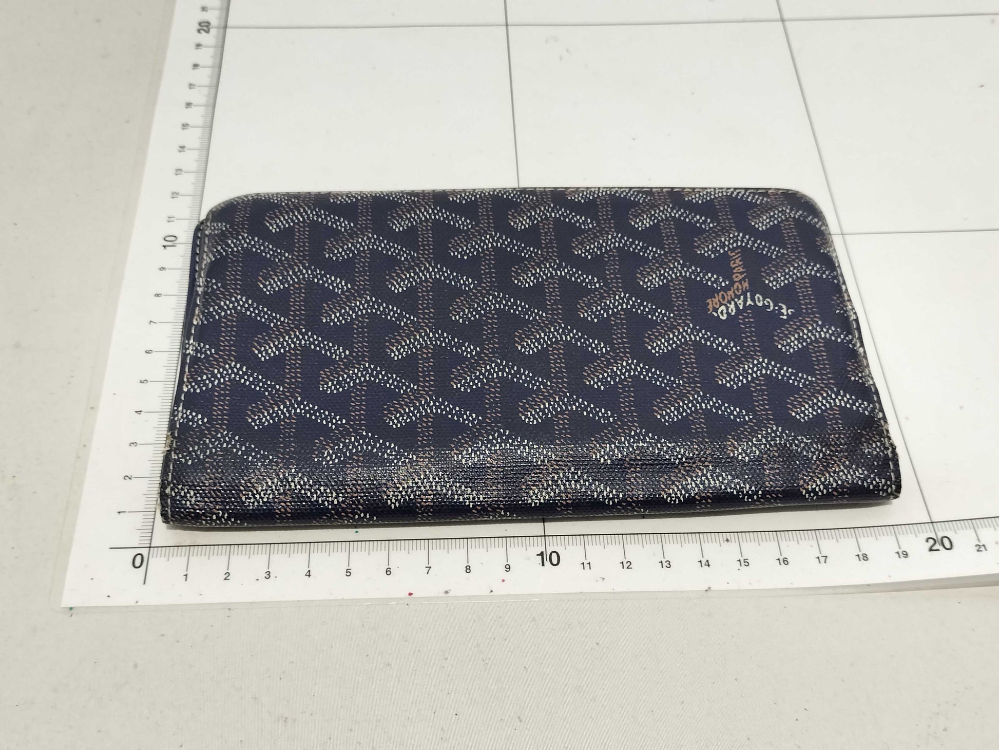 GOYARD Richelieu Long Wallet Navy