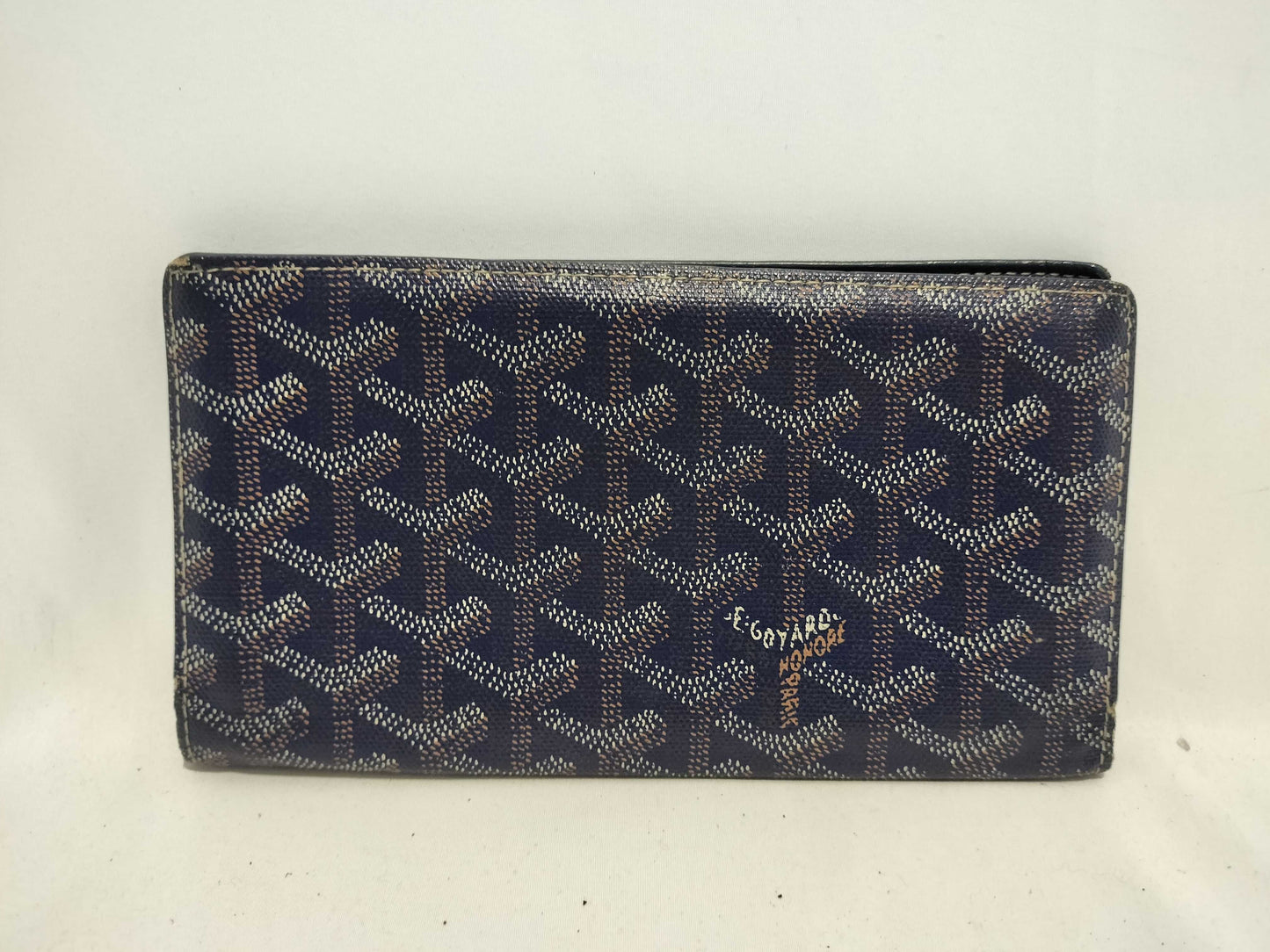 GOYARD Richelieu Long Wallet Navy