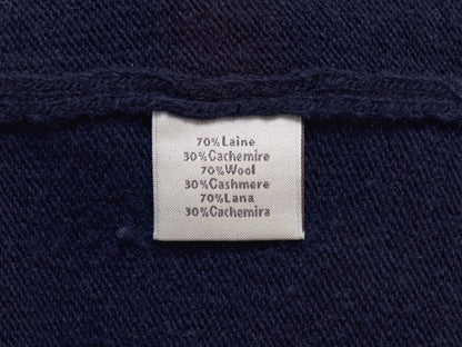 HERMES Men's Recent Wool Cashmere Designer Knit Tops, Size L