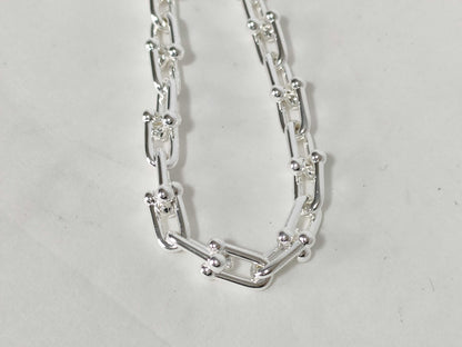 Tiffany & Co. Tiffany HardWear Small Link Necklace, Ag925, 41.8g
