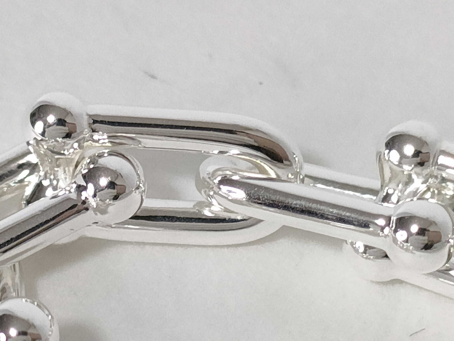 Tiffany & Co. Tiffany HardWear Small Link Necklace, Ag925, 41.8g