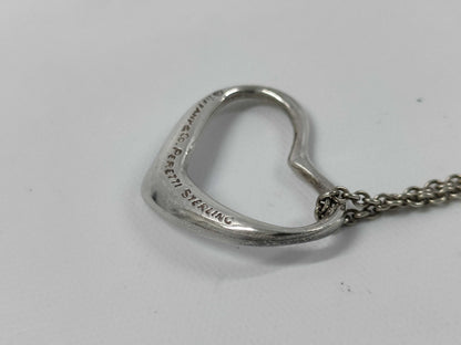 Tiffany & Co. Open Heart Necklace 925 Necklace