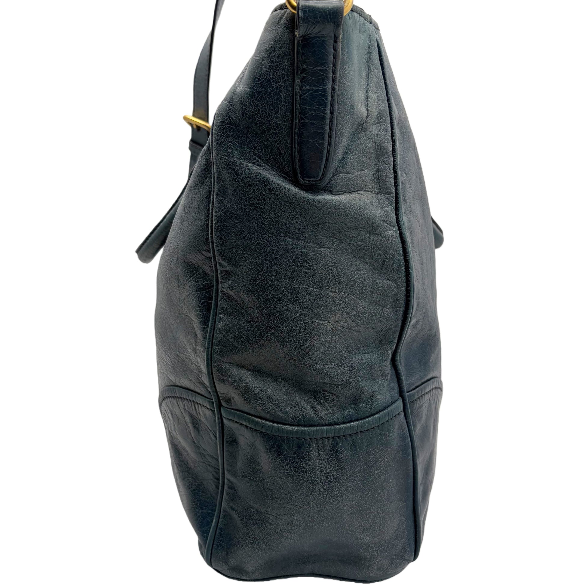 PRADA Prada Leather 2-Way Shoulder Bag Shoulder Bag